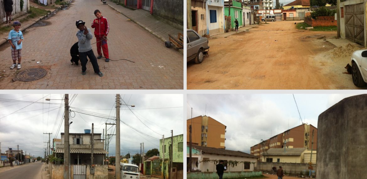 imagens diversas da Balsa, região do Porto de Pelotas, próxima ao Campus Anglo da UFPEL